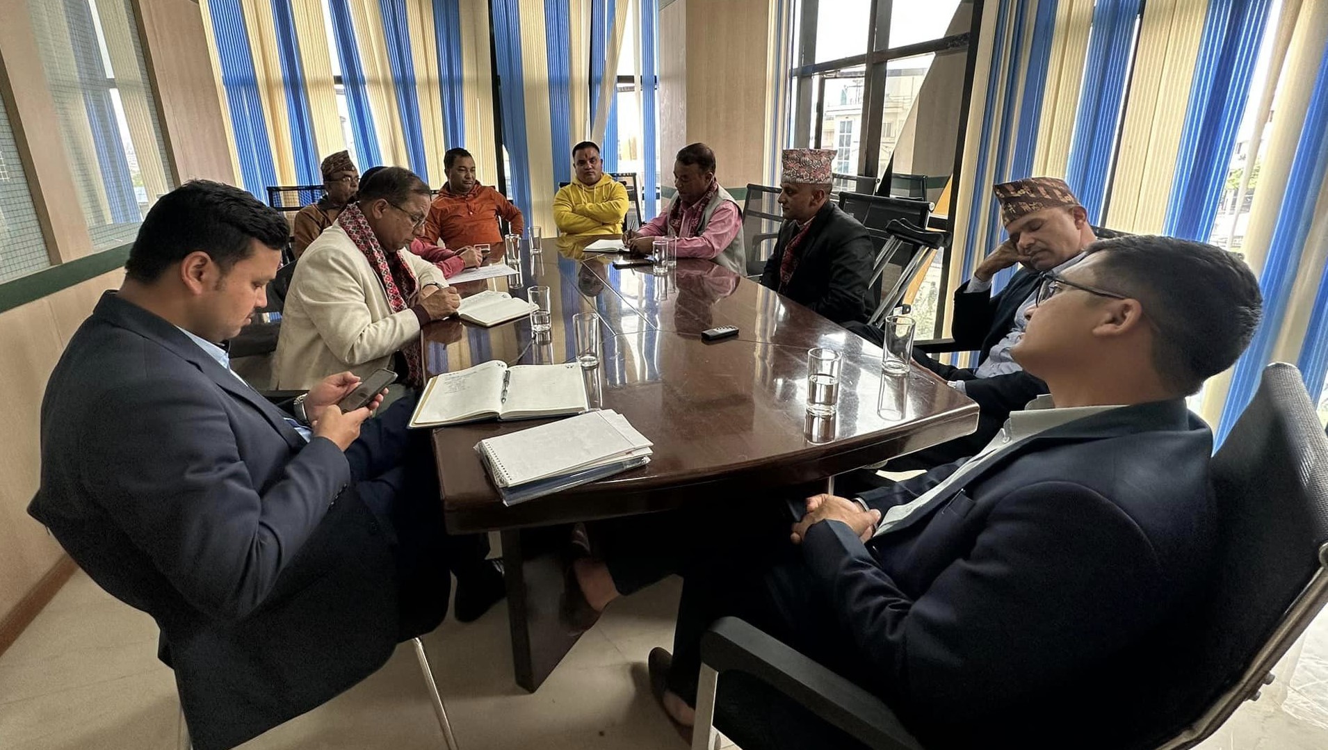 गाम्चा साकोसले गर्यो केन्द्रीय संघसंग अन्तरक्रिया